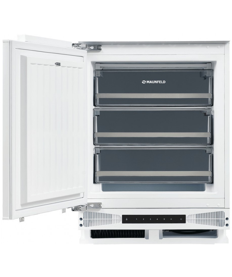 Встраиваемая морозильная камера Maunfeld MBFR88SWGR Inverter