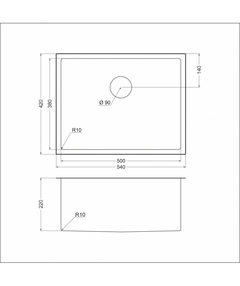 Кухонная мойка EMAR EMB-123 PVD Nano Dark