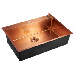 Кухонная мойка EMAR EMB-125A PVD Nano Coppery