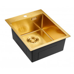 Кухонная мойка EMAR EMB-128A PVD Nano Golden