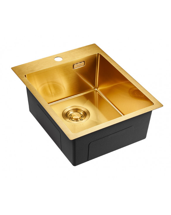 Кухонная мойка EMAR EMB-128A PVD Nano Golden