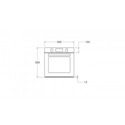 Духовой шкаф Bertazzoni FMOD6117PTB1
