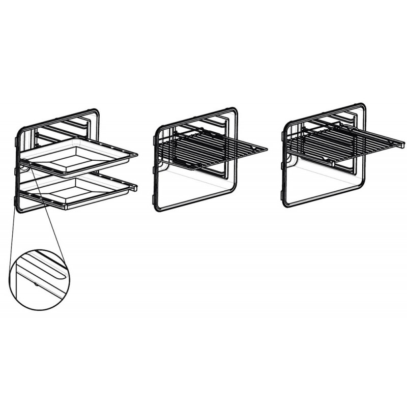 Духовой шкаф Fulgor Milano FCO 6114 P TM BK