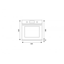 Духовой шкаф Bertazzoni F6011HERVPTAX/23