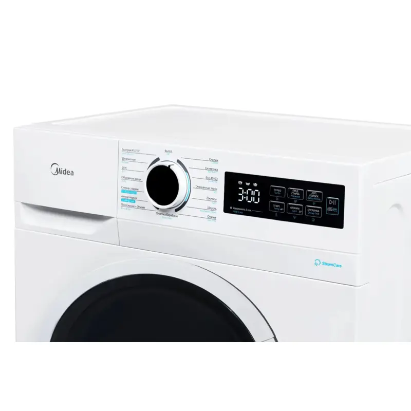 Стиральная машина Midea MF01712US40/W, с фронтальной загрузкой, 7кг, 1200об/мин купить в Санкт-Петербурге