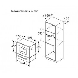 Встраиваемая кофемашина Bosch CTL7181W0