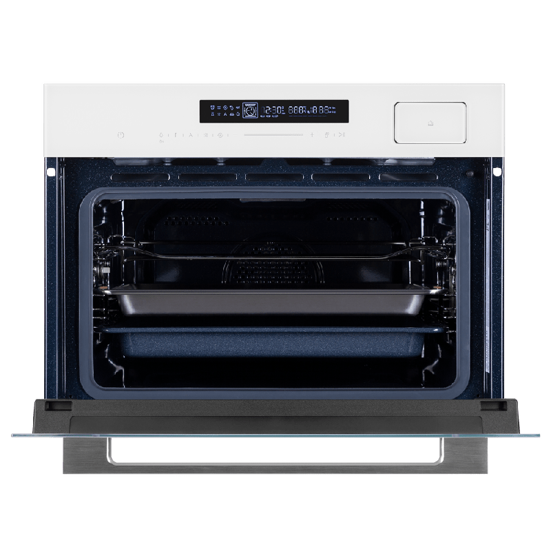 Компактный духовой шкаф с паром Maunfeld MCMO5016STGW