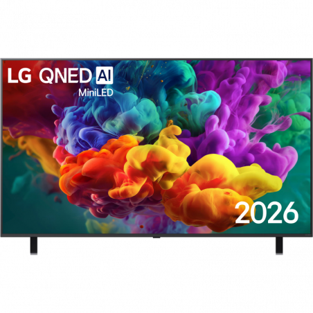 65 Телевизор LG 65QNED85B6C.ARUG QNED, 4K Ultra HD, СМАРТ ТВ, WebOS, черный титан
